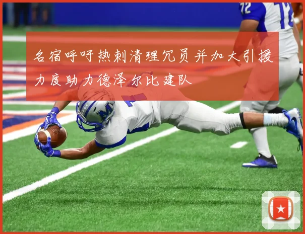 名宿呼吁热刺清理冗员并加大引援力度助力德泽尔比建队
